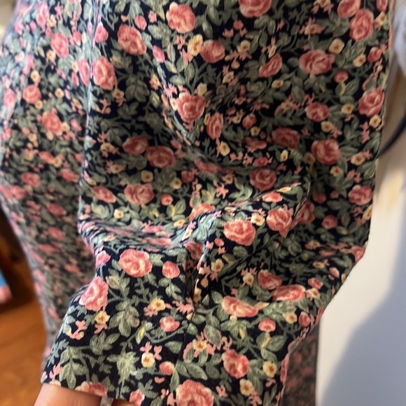 Vintage 80’s Floral Print Romper/ Zipper Backside Closure/ Size Small - Picture 8 of 12